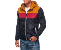 Pánská přechodná bunda 628C hořčicová Horčicová, S