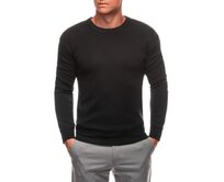 Pánský svetr E242 - černý Černá, 3XL