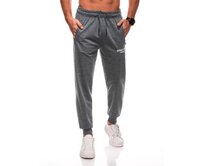 Pánské tepláky P1501 - šedé Šedá, M