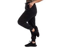 Dámské tepláky PLR264 - hnědé Černá, S