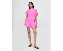 Mušelínové kraťasy Gap Růžová, L