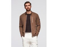 Pánská funkční přechodová bunda s kapucí – olivová V2 OM-JANP-0225 Hnědá, M