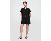 Mušelínové kraťasy Gap Černá, L