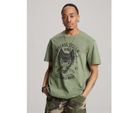 Pánské tričko s potiskem JACKALSS E S1818 khaki Khaki, M