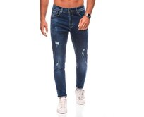 Pánské džíny P1491 tmavě modré Modrá, 31