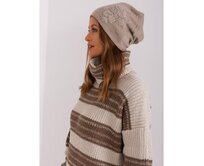 Dámská čepice CAE tmavě béžová Vícebarevný, Univerzální