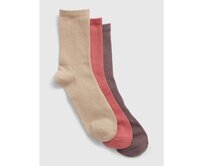 Vysoké ponožky, 3 páry Vícebarevný, onesize