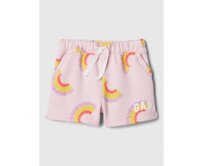 Dětské vzorované kraťasy Růžová, 2YRS