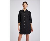 Černé dámské džínové šaty Černá, 40