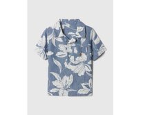 Dětská vzorovaná oxford košile Modrá, 5YRS