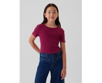 Dětské bavlněné tričko Červená, XS