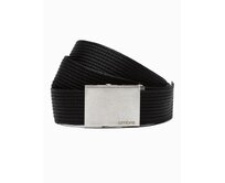 Pánský opasek HANK černý Černá, Univerzální, Univerzální cm