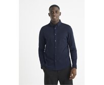 Bavlněná piké košile Bapik Modrá, S