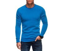 Pánská mikina EM-SSNZ-22FW-019 V7 - tmavě šedý melír Modrá, XL