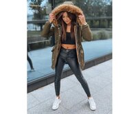 Dámská bunda NEXT tmavě zelená Zelená, XXL