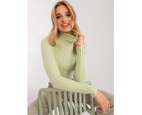 Lilový oversize svetr s příměsí alpaky Zelená, S/M