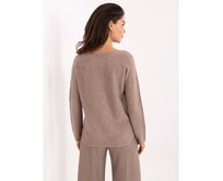 Námořnicky modrý dámský svetr s aplikacemi Vícebarevný, Univerzální