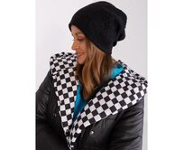 Dámská čepice UENA černá Černá, Univerzální