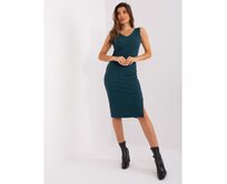 Dámská ležérní souprava SISA béžová a tmavě zelená Tmavě zelená, XL