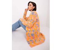 Dámský svetr AMIRA oranžový Oranžová, Univerzální