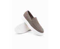 Pánské nazouvací polobotky tmavě béžové Béžová, 43