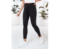 Dámské sportovní legíny LEGGIVIBE černé Černá, XL