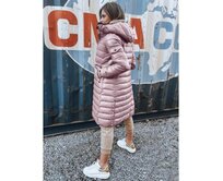 Dámská prošívaná zimní bunda LESSI růžová Růžová, S