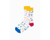 Pánské ponožky ANNIS bílé Bílá, 39/42