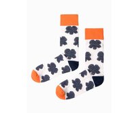 Pánské ponožky bílé U240-5 Bílá, 39/42