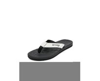 Bílo-černé dámské žabky Bílá, 36