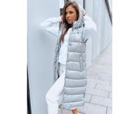 Dámská prošívaná vesta GANTINI stříbrná Stříbrná, S