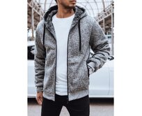 Pánská zateplená bunda ITOS světle šedá Světle šedá, XL