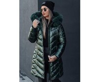 Dámská prošívaná zimní bunda BELLATRIX zelená Zelená, S