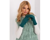 Dámské rukavice HIH tmavě zelené Tmavě zelená, S/M