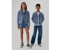 Dětská džínová bunda Unisex Modrá, M