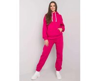 Fuchsiový dvoudílný bavlněný komplet Alicia Růžová, S/M