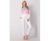 Šedo-růžový komplet Sandra RUE PARIS Vícebarevný, S