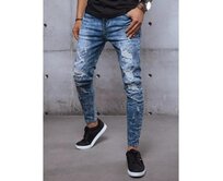 Pánské kalhoty joggers OLAF modré Modrá, s29