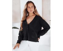 Dámský kardigan SORELIE černý Černá, S/M