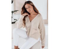 Dámský kardigan SORELIE ecru Ecru, S/M