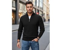 Pánský svetr, černý Černá, XXL