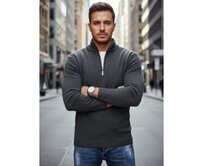 Pánský svetr, světle šedý Břidlicová, XXL