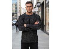 Pánský svetr černý WX2311z Černá, S