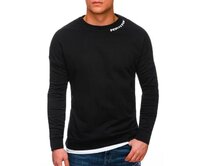 Pánská mikina B1340 – černá Černá, S