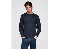 Klasická pánská mikina s nápisem – tmavě modrá V3 B1711 Námořnická modrá, S