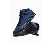 Pánské vysoké tenisky T389 – tmavě modré Námořnická modrá, 40