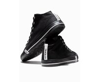 Pánské tenisky s kontrastními prvky – černé V2 OM-FOTH-0125 Černá, 40