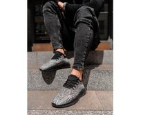 Pánské ležérní tenisky T388 – šedé V5 Šedá, 41