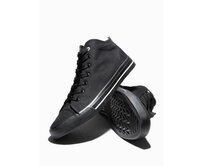 Pánské tenisky T389 – černé Černá, 40