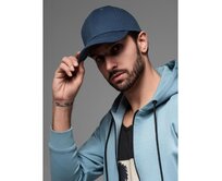 Jednobarevná pánská baseballová čepice – tmavě modrá V2 OM-ACCS-0105 Námořnická modrá, Univerzální